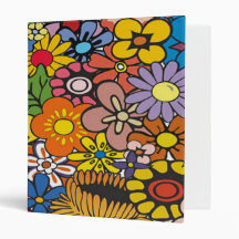 Magic Garden Vinyl Binders