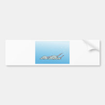 Magic holiday Narwals Bumper Stickers