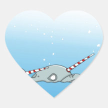 Magic holiday Narwals Sticker