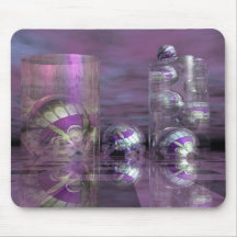 Magic in glass mousepad