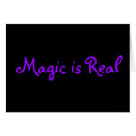 Magic is Real-greeting card
