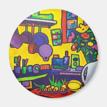 Magic Kitchen Fridge Magnets