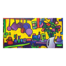 Magic Kitchen Photo Card Template