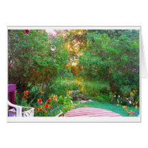 Magic Light Greeting Card