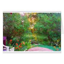 Magic Light Greeting Card