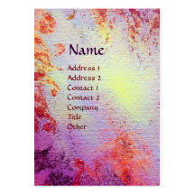 MAGIC MEMORIES MONOGRAM BUSINESS CARD TEMPLATE