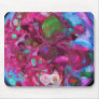 Magic Misty Mountain Abstract Glass Mousepad