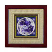 Magic Moon Box - Blue Serenade, by Joseph Maas Keepsake Boxes