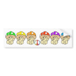 Magic Mushrooms bumper stickers