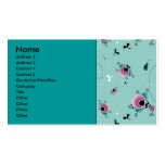 magic_pattern21, Name, Address 1, Address 2, Co... Business Card Template