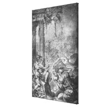 Magic Scene Gallery Wrapped Canvas