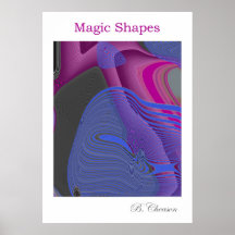 Magic Shapes Poster