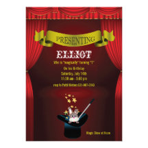 Magic Show Invitation