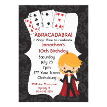 Magic Show Invite