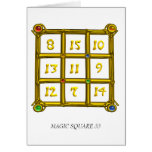MAGIC SQUARE 33 CARD