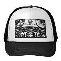 Magic Talking Occult Board Design Mesh Hat