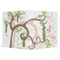 Magic Trees Baby Peas in Pod Girl Custom Binder
