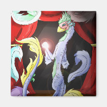 Magic Tricks Fridge Magnet