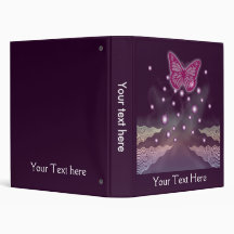 Magical butterfly flight binder