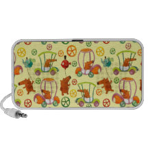 Magical Car Pattern iPod Speaker