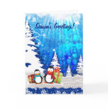 Magical Christmas Eve  Season's Greetings Card