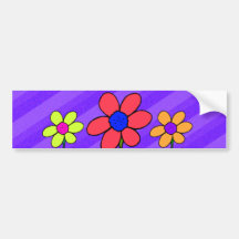Magical Daisies Bumper Sticker