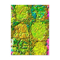 Magical Floral Crystal Healing 12 V3 Postcard