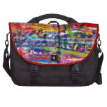 Magical Mystery Tour Abstract Design Laptop Commuter Bag