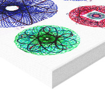 Magical Stars Stretched Canvas Prints
