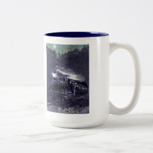 Magical Steam Engine Victorian Train Mug