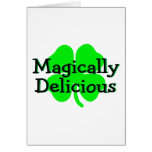 Magically Delicious St Patricks Day Clover cards