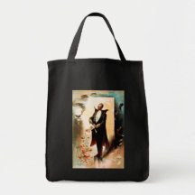 Magician pulling roses out of top hat, c.1892 bag
