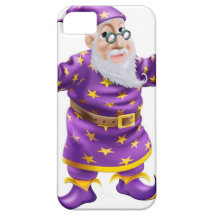 Magicien avec la baguette magique iPhone 5 case