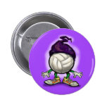 Magicien de volleyball badge avec épingle