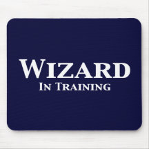 Magicien en cadeaux de formation tapis de souris