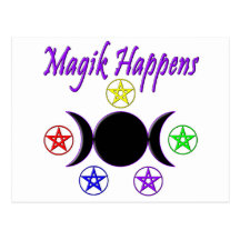 Magik Happens Post Cards