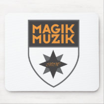 Magik Muzik "Orange" Mousepad mousepads