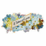 MAGNET "A TOKEN OF LOVE" ACRYLIC CUT OUTS