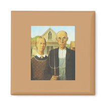 Magnet American-Gothic by Grant Wood