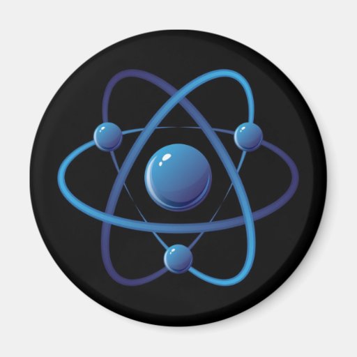 Magnet: Blue atom