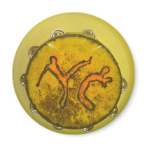 magnet capoeira love axe