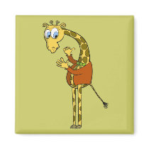magnet "giraffe" cartoon