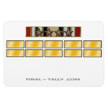 Magnet Iraq Deployment Time 4 Campaign Star