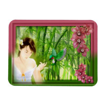 Magnet japonais colibri