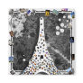 Magnet liking refrigerator bets any photo Eiffel
