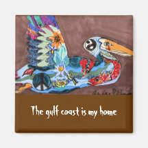 Magnet, Pelican Gulf Coast