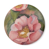 MAGNET - Pink Camellias