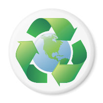 Magnet: Recycling symbol