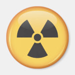 Magnet: shiny radiation symbol
