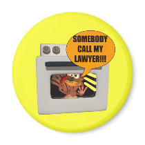 Magnet - Thanksgiving Turkey Lawyer